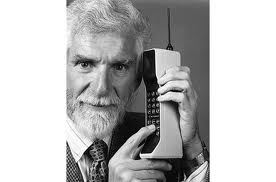 old prof with cell phone